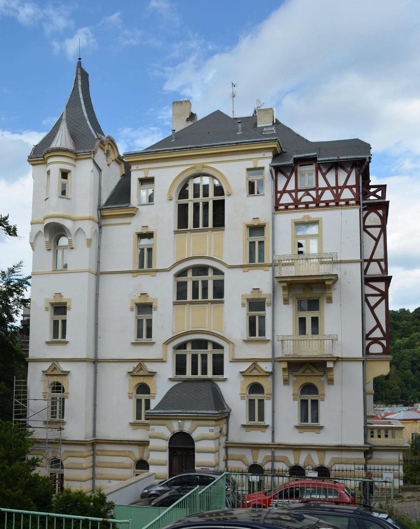 Villa Sofia Apartments 卡罗维发利 外观 照片